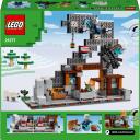 Lego Konstruktors Minecraft Cirtņa raktuves 21277, 530 gab., 8 g., plastmasa, sīkas detaļas