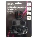 Besk Pealamp 9067574, 1W, 60Lm, 3xAAA, plastmass, LED, reguleeritav rihm