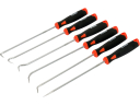 Hook and Pick Tool Set with Two-Component Handles 6 pcs 240 mm / 40Cr steel / hardened and chrome-plated YT-08428 YATO