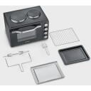 Severin Mini ahi 2074, 1500 W, 30 l, 2 kuumutusplaati, 7 funktsiooni, must v&auml;rv