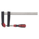 Barų spaustukas 120x400mm, KREATOR, KRT552106, maksimali žandikaulio talpa: 400 mm, žandikaulio gylis: 120 mm