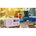 Sharp Tokyo Digitaalne Raadio DR-P420(PK), DAB/DAB+/FM, 4 x AA, 2 k&otilde;larit, Bluetooth, kaasaskantav, roosa