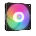 Zalman ZM-AF120R ARGB Black ventilaator, 120mm, 1500RPM, 800RPM, 24.3dB, 46.6CFM, 4-pin, RGB