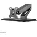 Neomounts monitors regulējams statīvs FPMA-D885BLACK, 15-32", 10 kg, VESA 75x75/100x100, augstuma regulē&scaron;ana, melns