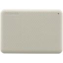 Toshiba V&auml;line k&otilde;vaketas Canvio Advance HDTCA20EW3AA, 2000 GB, 2.5", USB 3.2 Gen1, valge, parooli autentimine