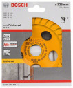 Bosch diamond cup wheel Best for Universal Turbo, 125mm, grinding wheel (bore 22.23mm, for concrete and angle grinders)