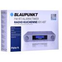 Blaupunkt KR14BT virtuves radio, 145mm, 260mm, 50mm, 2xAA, FM, 20 st., Bluetooth, modinātājs