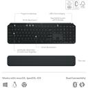 Logitech MX Keys S juhtmeta klaviatuur ja hiir 920-011614, 10m, 7 nuppu, 1500mAh, 141g hiir kaasas