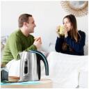 Cecotec Kanna ThermoSense 220 Steel 1513, 1630 W, 1.2 L, nerūsējo&scaron;ais tērauds, 360&deg; rotējo&scaron;s pamats