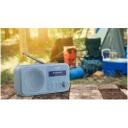 Sharp Tokyo Digitaalne Raadio DR-P420(BL), DAB/DAB+/FM, Bluetooth, 4 x AA, 2 &auml;ratuskella, kaasaskantav, sinine