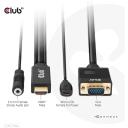Club3D Видео кабель HDMI на VGA CAC-1712 2м 28AWG, VGA (D-Sub) + 3.5mm, HDMI + Micro-USB, 1920 x 1080