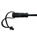 Lietusmētelis "Swing Backpack Handsfree", izturīgs stikla šķiedras rāmis, melns, R130611, EUROSCHIRM