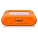Lacie Внешний HDD 2TB LAC9000298 USB 3.2 Gen 1, 5400 об/мин, оранжевый/серебристый, ударопрочный и водонепроницаемый