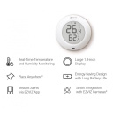 Ezviz T51C CS-T51C Viedā Mājas Temperatūras un Mitruma Sensors 1.8'' Liels LCD A3 Vārtiem Balts