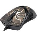A4Tech XGame lāzera pele EVO X474 Brūns uguns A4TMYS29980, 3600 dpi, 100 dpi, 1.8 m kabelis, 7 pogas, lāzera sensors