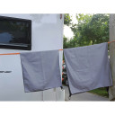 Mikro&scaron;ķiedras dvielis 'Velour', antibakteriāls, ātri žūsto&scaron;s, 85x150 cm, R920107, BasicNature