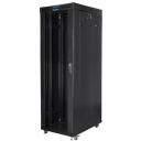 Lanberg serverikapp 19 42U FF01-8042-12BL, 800x1000mm, must, klaasuks, LCD, IP20, 800kg