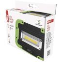 Emos COB LED laaditav t&ouml;&ouml;valgusti P4534, 600 lm, 3000 mAh, 2 režiimi, IP44, l&ouml;&ouml;gikindel, USB kaabel