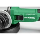 Bezvadu disku slīpma&scaron;īna, HIKOKI, G1813DVEW2Z, 18 V, bezsuku motors, 125 mm disks, 750 W jauda, 3200-8000 apgr./min, ērta lieto&scaron;ana.