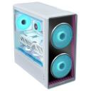 Lian Li Korpus LANCOOL 217 INF G99.LAN217INFW.00, 2x USB 3.0, 2x 120mm priekiniai ventiliatoriai, 1x 140mm galinis ventiliatorius