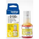 Brother Tinte Bote BTD100Y, 48.8ml, 5000 lapas, dzeltena, augsta jauda, oriģināls