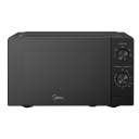 Eraldiseisev mikrolaineahi kompaktseks toiduvalmistamiseks 20 L mahutavusega 700 W võimsusega ja musta korpusega MMO MMP01MZ BK Midea