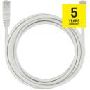 Emos UTP &uuml;henduskabel CAT5E S9124, 3 m, 8 juhet, RJ45/RJ45, hall, PVC, 1000 Base-T