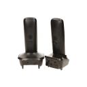Panasonic KX-TG2512 DECT tālrunis, KX-TG2512, 1,4 collu, 50 numuri, 18h sarunu laiks, 170h gaidī&scaron;anas laiks, 2 klausules