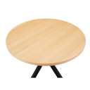 Ēdamistabas galds VANCOUVER D120xH75cm, ozols 45169