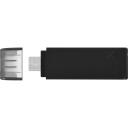 Kingston DataTraveler 70 DT70/256GB, 256 GB, USB Type-C, USB 3.2 Gen 1, iki 200 MB/s, atsparus vandeniui dizainas