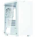 Zalman T4 Plus White Mini Tower Korpus ZM-T4 PLUS WHITE, 385x208x425mm, 3.9kg, mATX/Mini-ITX, 4xPCI, 1x120mm ARGB ventilaator