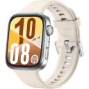 Huawei Watch FIT 4, viedais pulkstenis, 55020EYL, 1,82 collas, 480 x 408 pikseļi, ūdensizturīgs, balts, Bluetooth, NFC, GPS