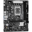 Asrock B760M-H2/M.2, LGA 1700, 2 x DDR5 DIMM, 128 GB, 2 x HDMI, 2.5 Gb/s LAN, 4 SATA3, 2 M.2, 6 USB 3.2, 4 USB 2.0