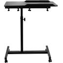 Maclean mobilais galda/laptop statīvs, melns, augstuma regulē&scaron;ana 59-89cm, max. 30kg, MC-121 B