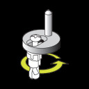 WC-poti kaas 2in1, FALA, 75467, sisseehitatud lapseistmega, Soft Close, kergesti puhastatav