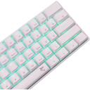 White Shark Mehāniskā tastatūra SHINOBI-2-W-US-BROWN.SW, 61 taustiņi, 1.8m USB, pilns RGB apgaismojums, brūns slēdzis