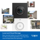 Tapo video durvju zvans, TP-Link, Tapo D210, 3 MP, 1.18 mm, F1.8, IP65, H.264, Micro SD līdz 512 GB