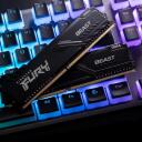 Kingston Atmintis (RAM) Fury Beast KF432C16BBK2/16, 16 GB, 3200 MHz, 1.35 V, 2 modulių rinkinys, CL17