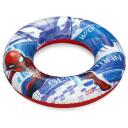 Bestway Плавательный круг Spiderman 7386255, &Oslash;56cm, PVC, 60kg, 1 воздушная камера, предохранительный клапан, Color Shield