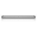 Ubiquiti UACC-Rack-Panel-Patch-Blank-24, keystone панель, 1U, 63.5mm, 442.4mm, 43.7mm, серый, поликарбонат, SPCC, 1 шт.