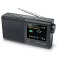 Muse Pārnēsāms radio M-117 DB, 3W, DAB/DAB+/FM, 20 iepriek&scaron; iestatītas stacijas, 2,8" displejs, 4xAA akumulators