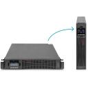 Digitus UPS pingestabilisator DN-170096, 3000 W, 1 x C20, 1 x C19, 8 x C13, 208-240 V, 9 Ah, LCD, 4 h laadimine