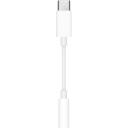 Apple USB-C 3.5 mm k&otilde;rvaklappide pesa adapter MW2Q3ZM/A, USB-C - isane, 3.5 mm - emane, valge