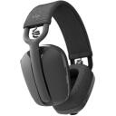 Logitech ausinės Zone Vibe 100 981-001213 belaidės, 30 m, 18 h pokalbio laikas, 185 g, Bluetooth 5.2, 2 mikrofonai, grafito spalva