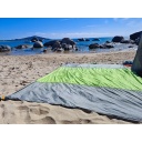 Pludmales piknika sega, BasicNature, R530050, 215 x 275 cm, viegla, ar smilšu maisiņiem un stiprinājumiem