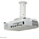 Neomounts потолочный крепеж для проекторов BEAMER-C80WHITE, высота 130-200 мм, максимальная нагрузка 15 кг, белый, 360&deg; поворот