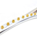 Dārza svārstību laistītājs ar 17 misiņa uzgali, regulējams ūdens plūsmas kontrole, 220 m&sup2; apsegs, AW61385, AWTOOLS