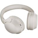 Qcy Bezvadu austiņas H2 Pro white, 40mm, 400mAh, līdz 60h, Bluetooth 5.3, USB-C, iOS/Android, 2 ierīces