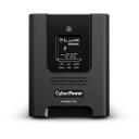 CyberPower UPS, PR3000ELCDSL, 3000 VA, 2700 W, 4 akumulatori, RS-232, USB, Line-Interactive, AVR, LCD displejs