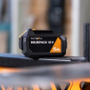 Lādējamais augstas veiktspējas akumulators ar 18 V spriegumu un 5.0 Ah ietilpību Battery 7063735 Batavia